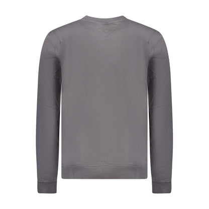 Tommy Hilfiger Grauer Baumwollpullover für Herren