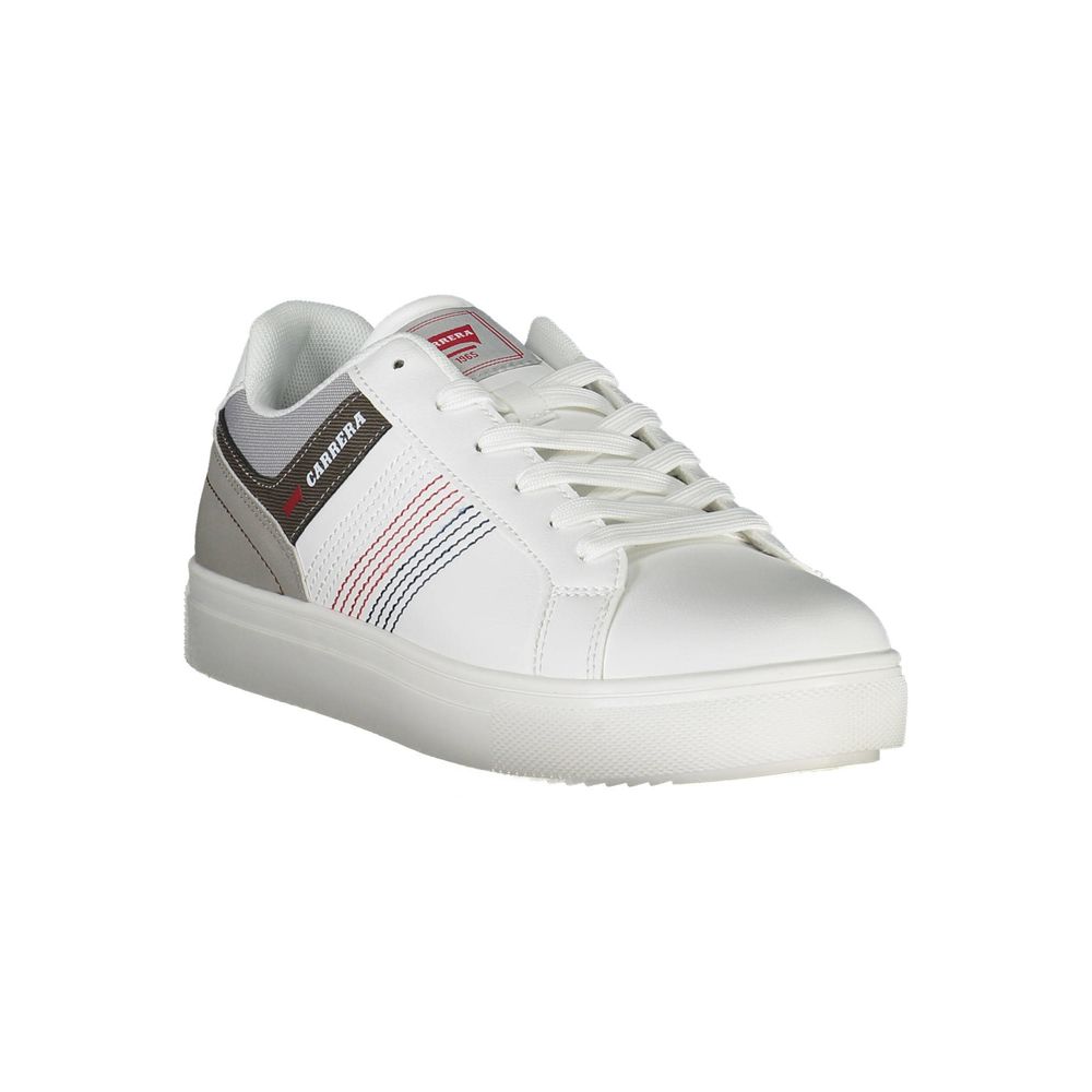 Carrera – Weißer Polyester-Sneaker