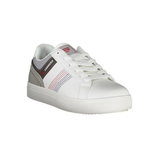 Carrera – Weißer Polyester-Sneaker
