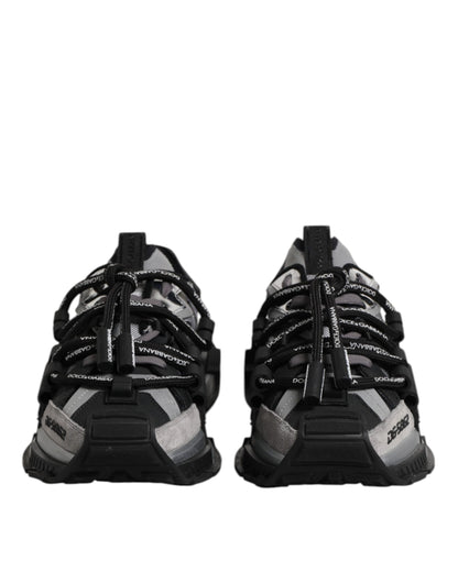 Dolce &amp; Gabbana – Mehrfarbige Space-Sneakers mit Einsätzen