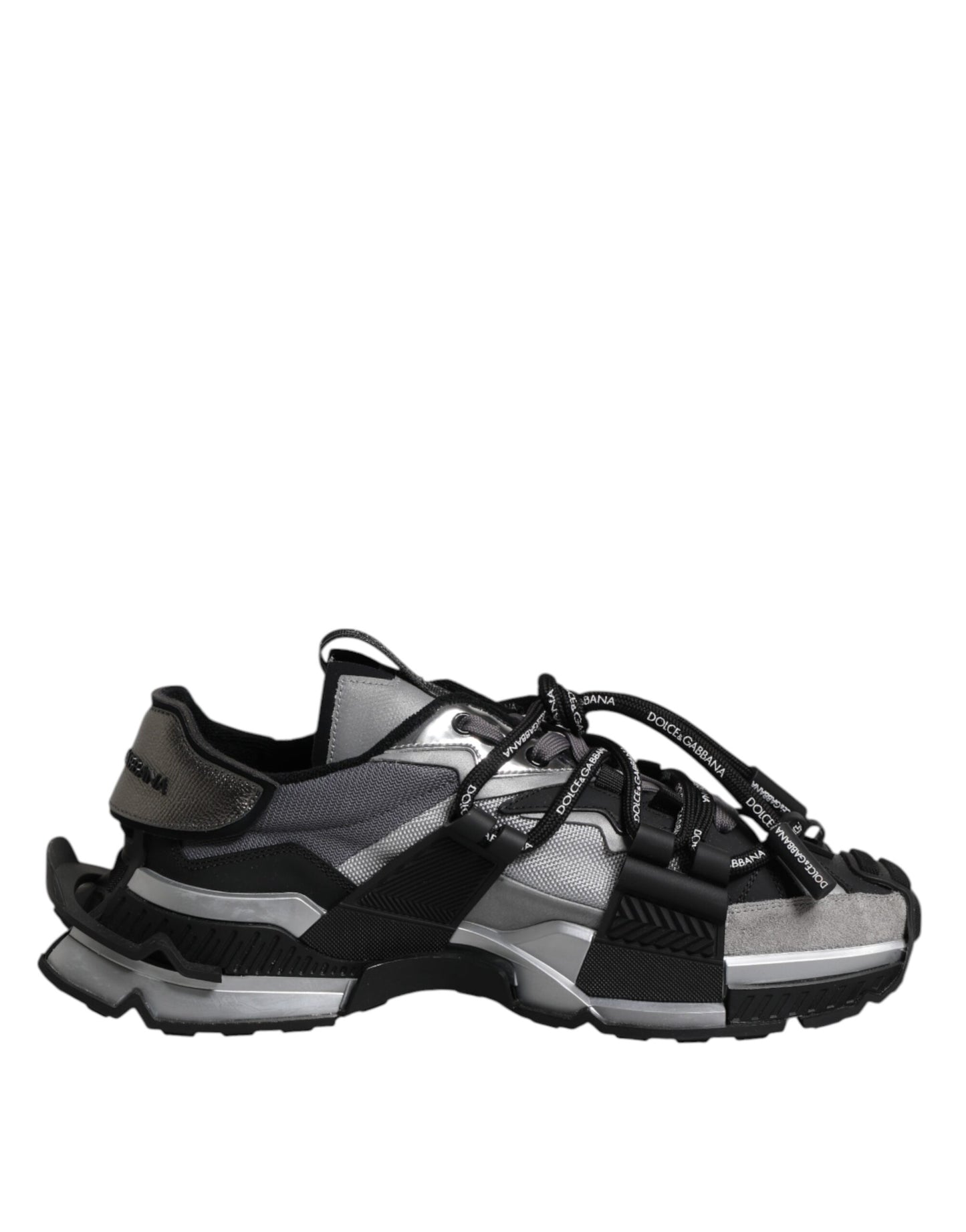 Dolce &amp; Gabbana – Mehrfarbige Space-Sneakers mit Einsätzen