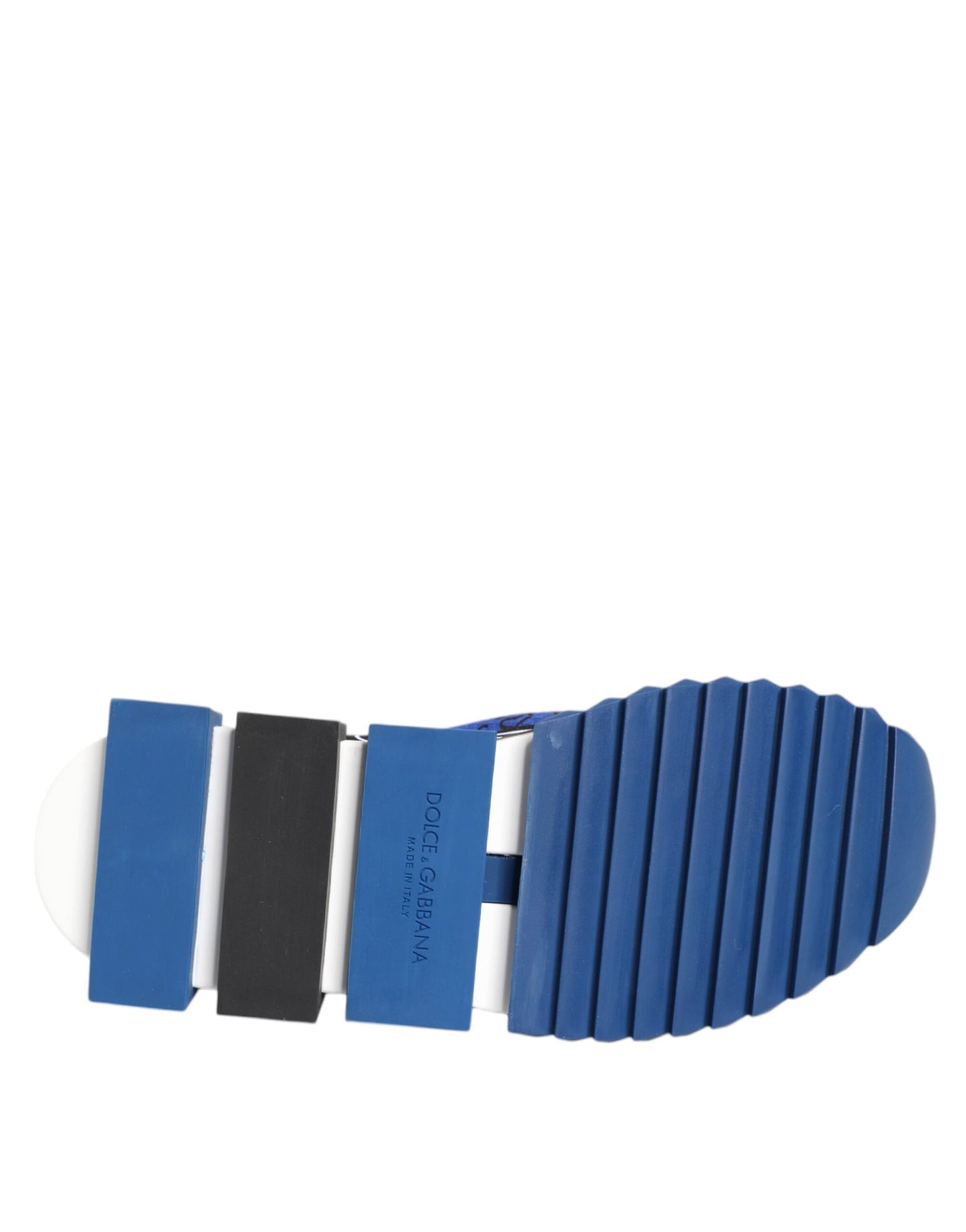 Dolce &amp; Gabbana Blaues Logo Low Top Sorrento Sneakers Schuhe