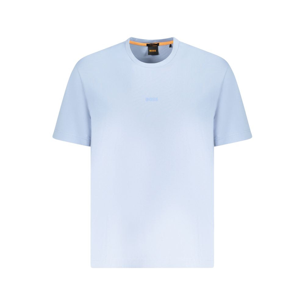 Hugo Boss – Blaues Baumwoll-T-Shirt für Herren