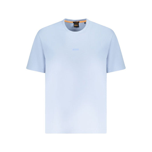 Hugo Boss – Blaues Baumwoll-T-Shirt für Herren
