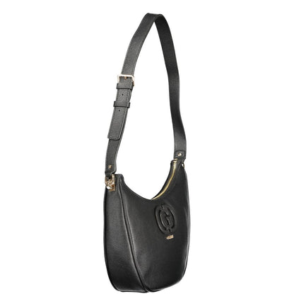 Guess Jeans Schwarze Polyethylen-Damenhandtasche