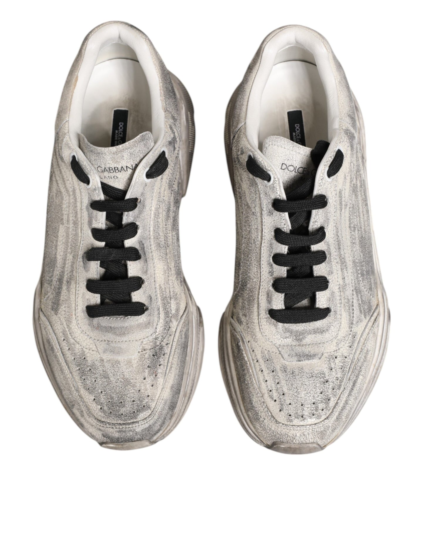 Dolce &amp; Gabbana Weiße Daymaster Low Top Herren Sneakers Schuhe