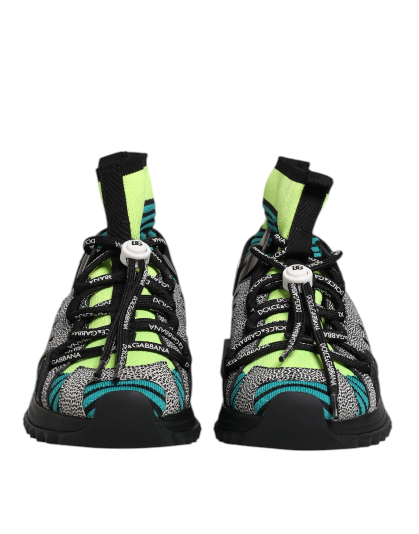 Dolce &amp; Gabbana Mehrfarbige Sorrento-Socken Herren Sneakers Schuhe