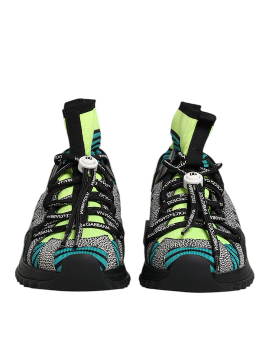Dolce &amp; Gabbana Mehrfarbige Sorrento-Socken Herren Sneakers Schuhe