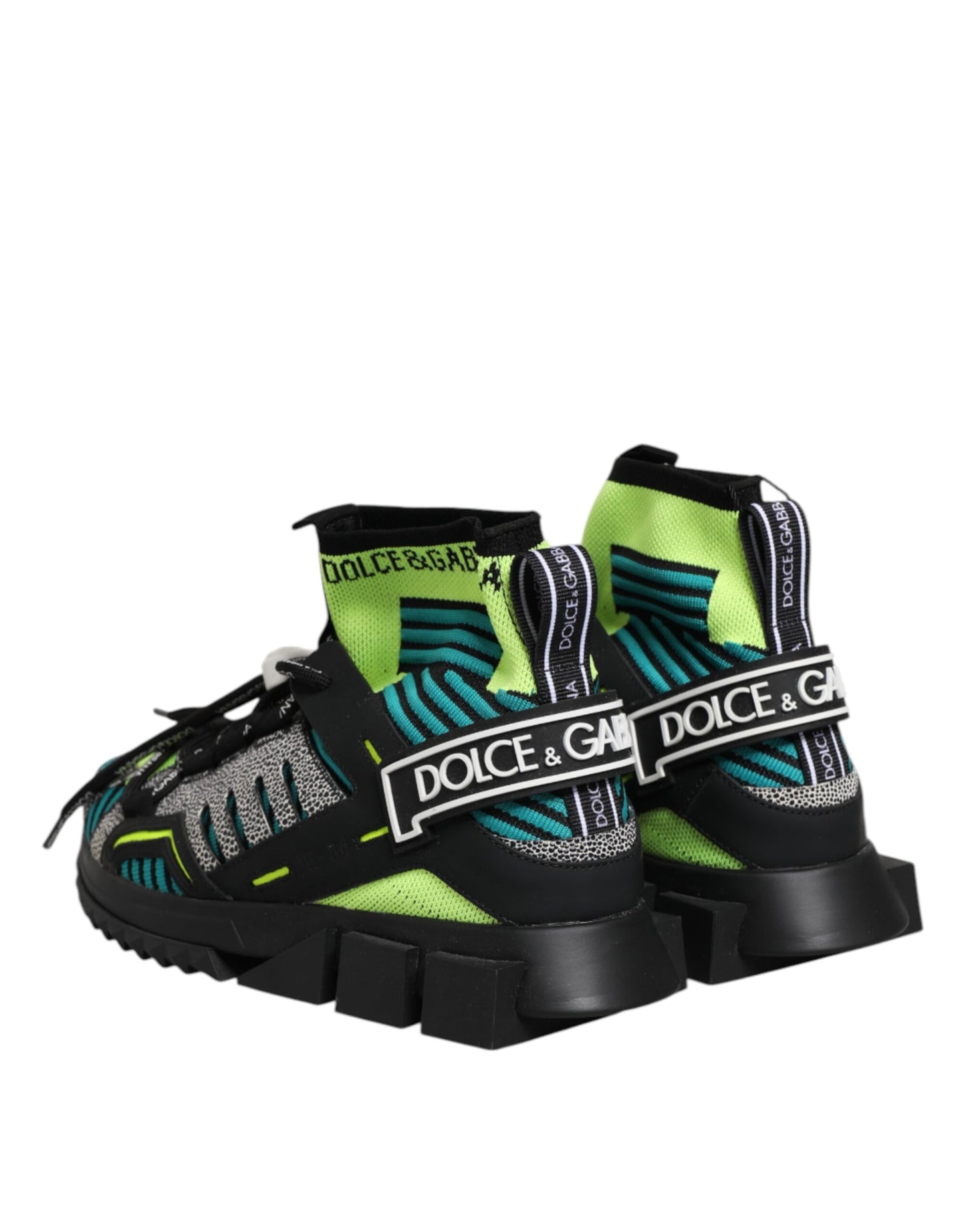 Dolce &amp; Gabbana Mehrfarbige Sorrento-Socken Herren Sneakers Schuhe