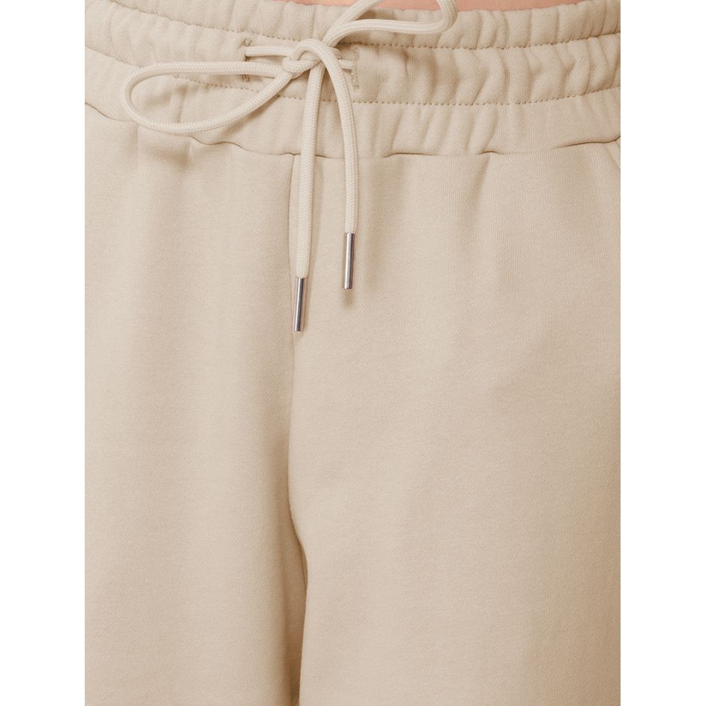 Comme Des Fuckdown Beige Baumwoll-Jogginghose für Damen