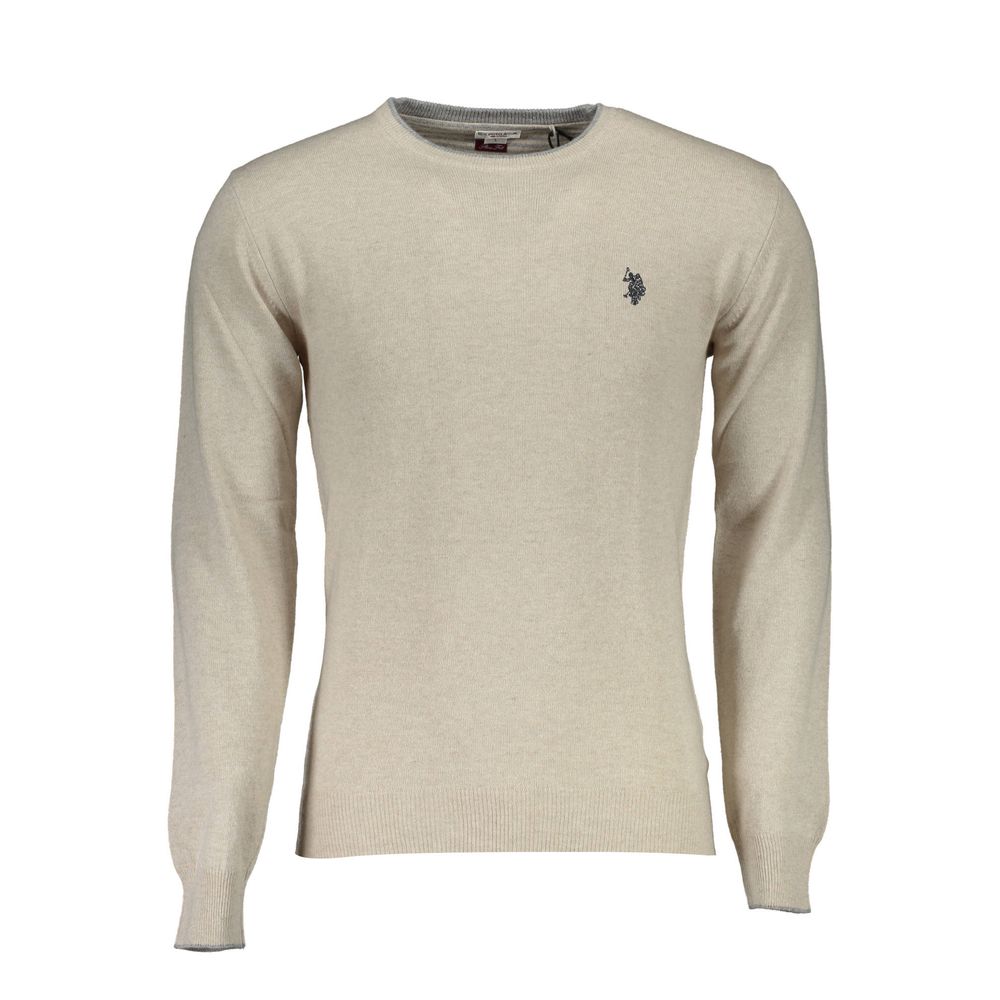 US POLO ASSN. Beige Wollpullover