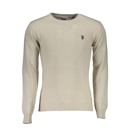 US POLO ASSN. Beige Wollpullover
