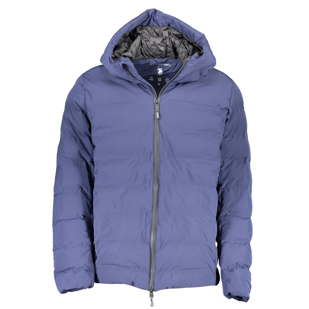 US POLO ASSN. Blaue Polyamid-Herrenjacke