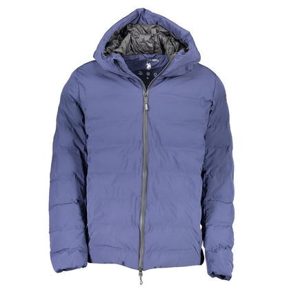 US POLO ASSN. Blaue Polyamid-Herrenjacke