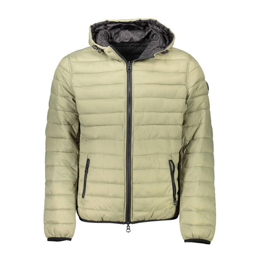 US POLO ASSN. Grüne Nylon-Herrenjacke