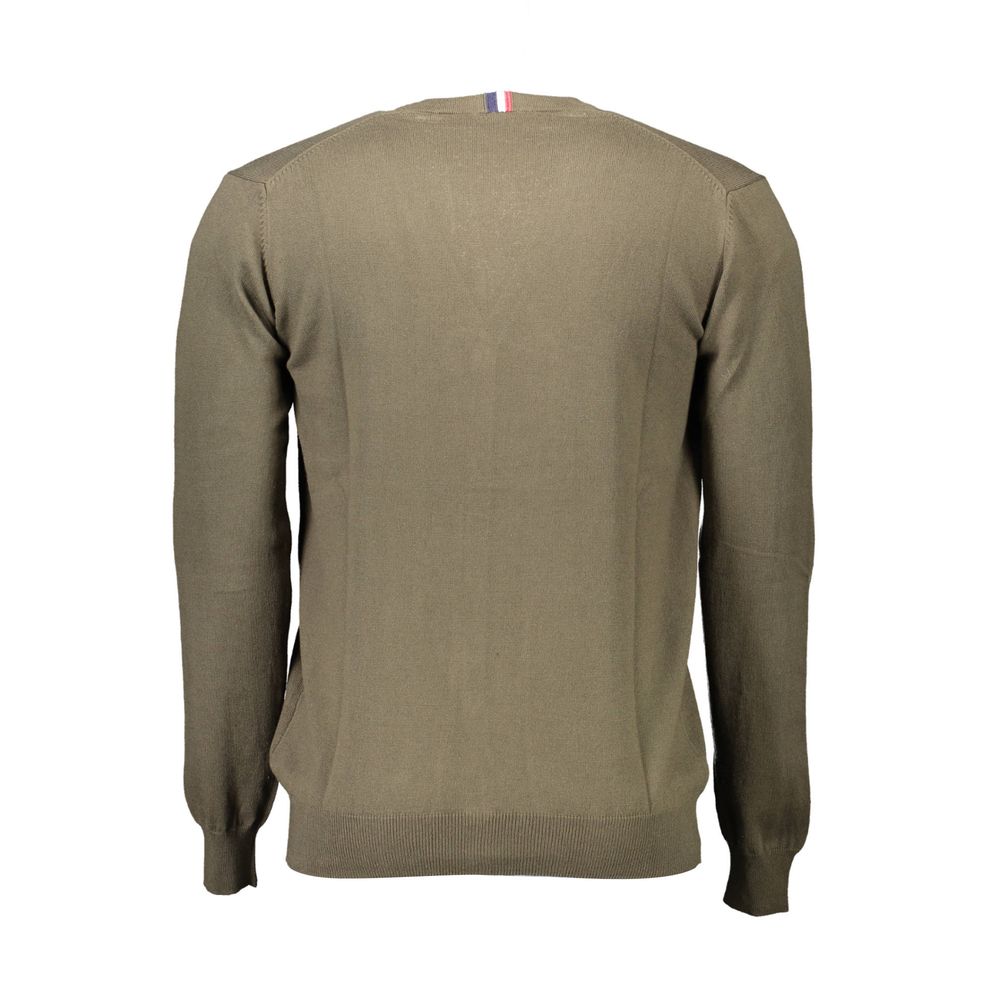 US POLO ASSN. Grüner Baumwollpullover
