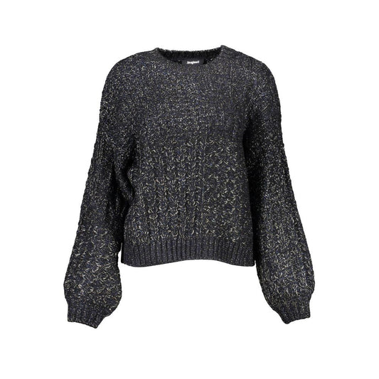 Desigual Schwarzer Polyesterpullover