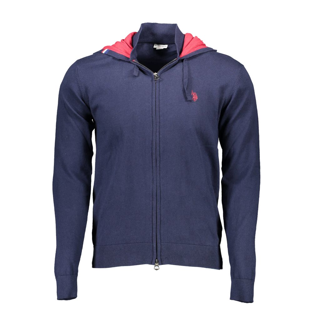 US POLO ASSN. Blauer Baumwollpullover