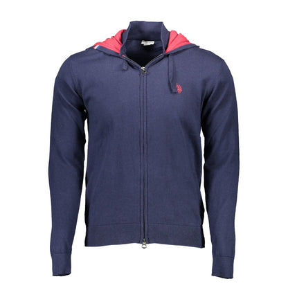 US POLO ASSN. Blauer Baumwollpullover