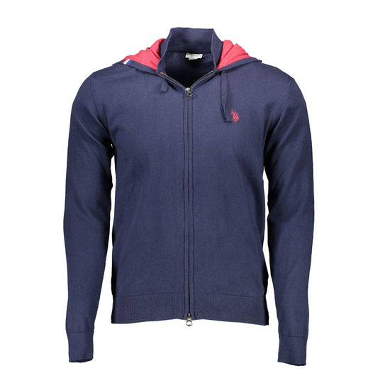 US POLO ASSN. Blauer Baumwollpullover