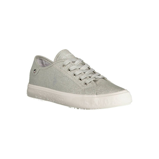 US POLO ASSN. Grauer Polyester-Sneaker