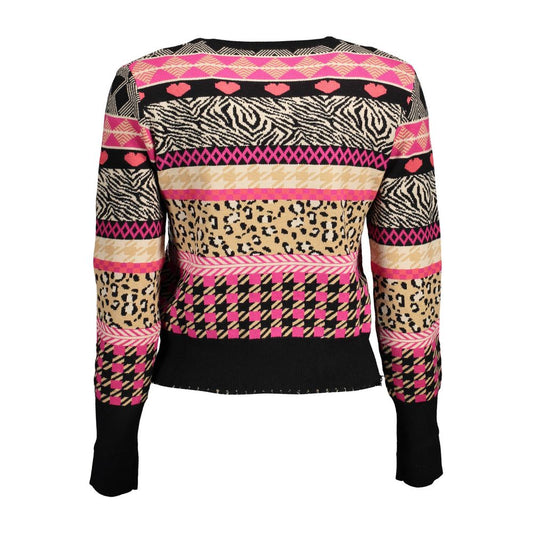 Desigual Schwarzer Polyesterpullover