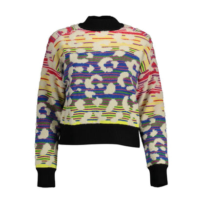 Desigual Blauer Polyesterpullover