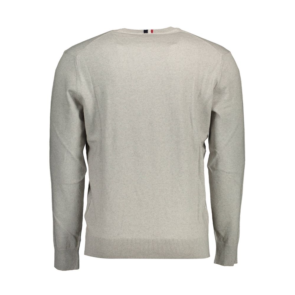 US POLO ASSN. Grauer Baumwollpullover