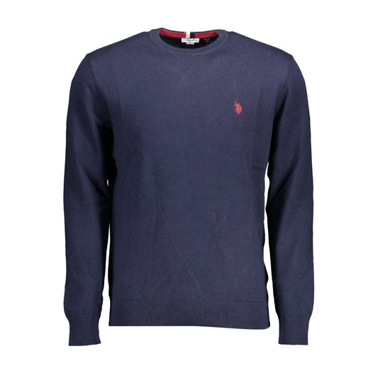 US POLO ASSN. Blauer Baumwollpullover