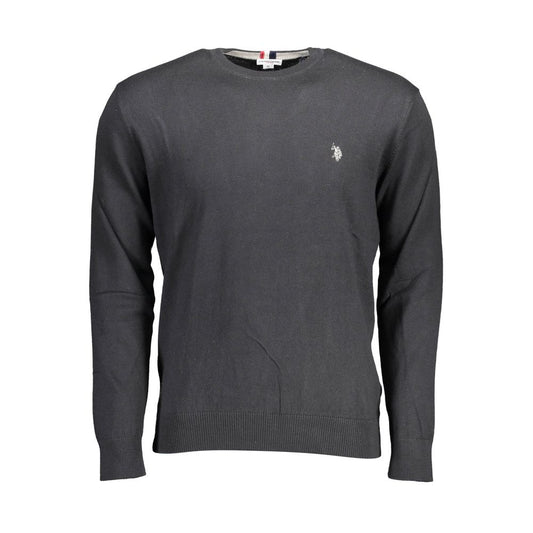 US POLO ASSN. Schwarzer Baumwollpullover