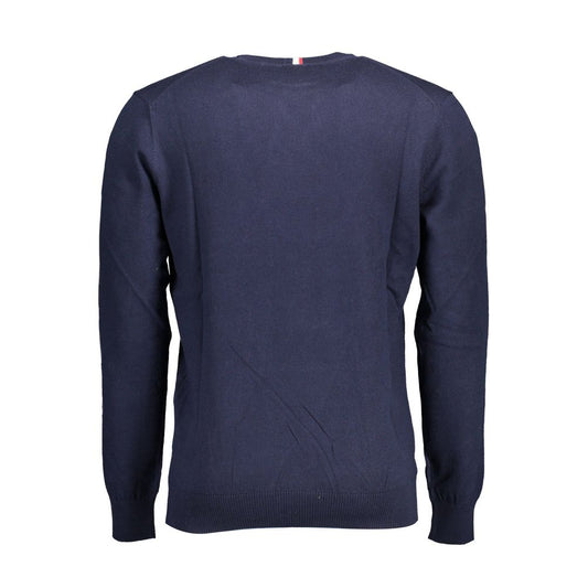 US POLO ASSN. Blauer Baumwollpullover