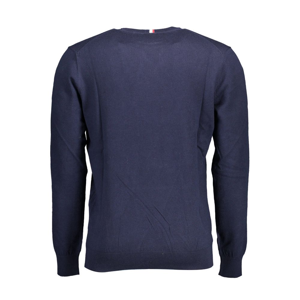 US POLO ASSN. Blauer Baumwollpullover
