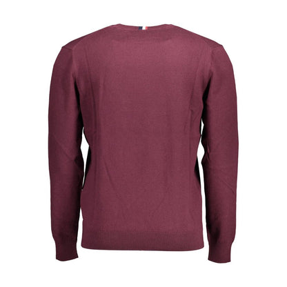 US POLO ASSN. Lila Baumwollpullover