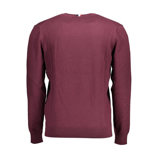 US POLO ASSN. Lila Baumwollpullover