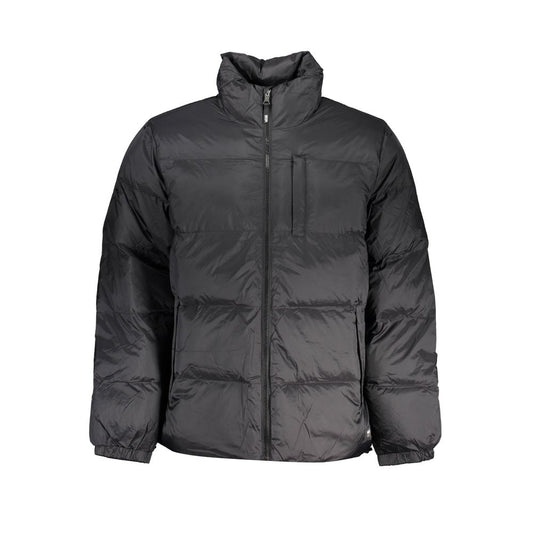 Vans – Schwarze Polyesterjacke für Herren
