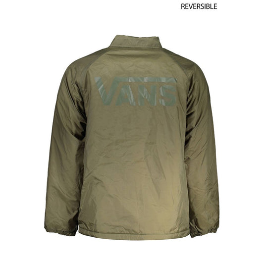 Vans – Grüne Nylonjacke für Herren
