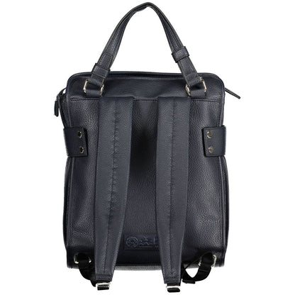 La Martina Blauer Polyethylen-Rucksack