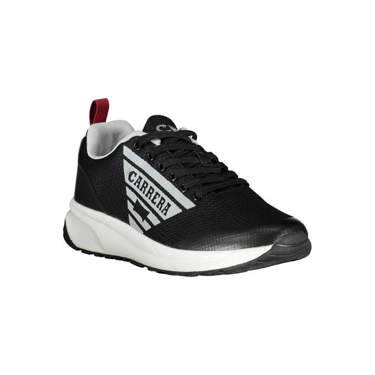 Carrera Black Polyester Sneaker