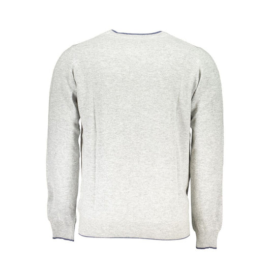 North Sails Gray Fabric Sweater