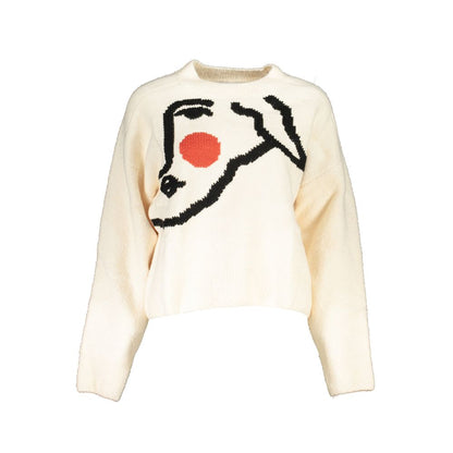 Desigual White Fabric Sweater