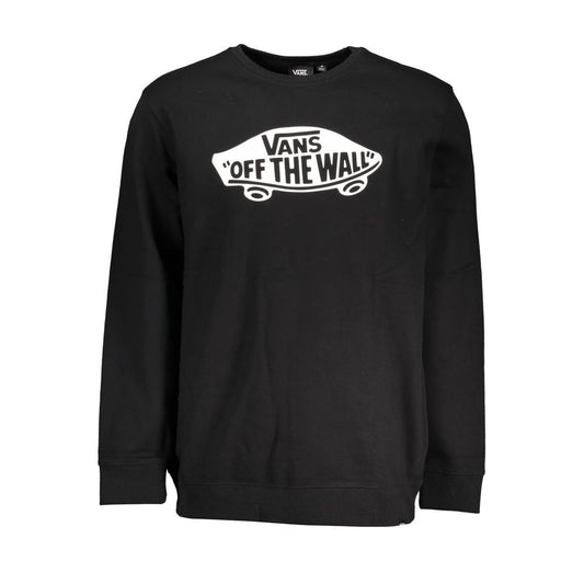 Vans – Schwarzer Baumwollpullover für Herren