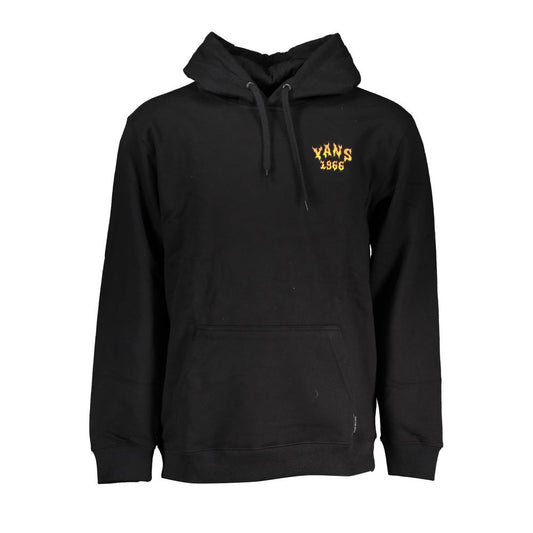Vans Schwarzer Baumwollpullover für Herren mit Kapuze