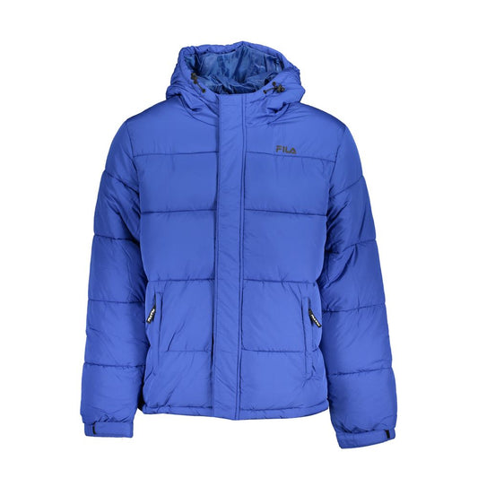 Fila Blaue Polyester-Herrenjacke