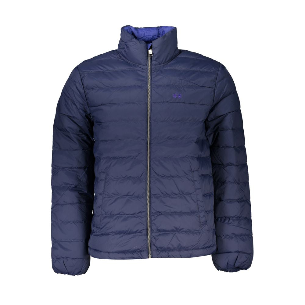 La Martina Blu Poliammide Men's Jacket