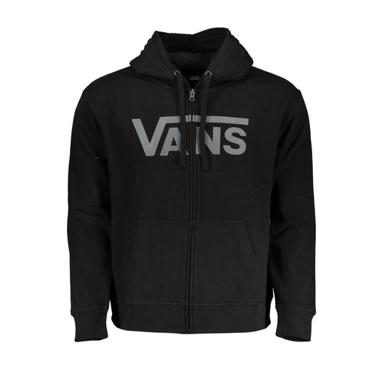 Vans – Schwarzer Baumwollpullover für Herren
