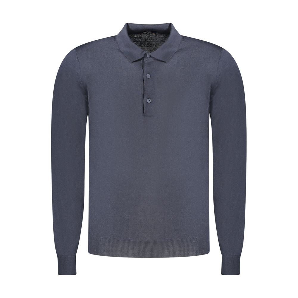 K-WAY Blauer Wollpullover