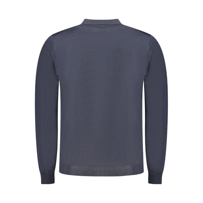 K-WAY Blauer Wollpullover