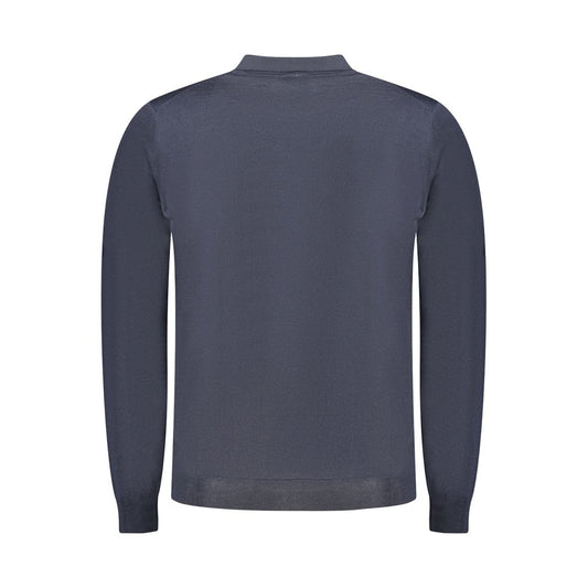 K-WAY Blauer Wollpullover
