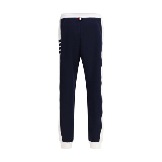 Thom Browne Blaue Baumwoll-Jogginghose (Trainingshose)