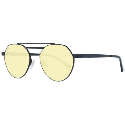 Hally&amp;Son – Schwarze Metallsonnenbrille
